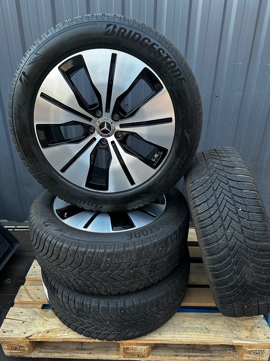5x112 R19 8J ET34 Mercedes Benz + 235/55 Bridgestone