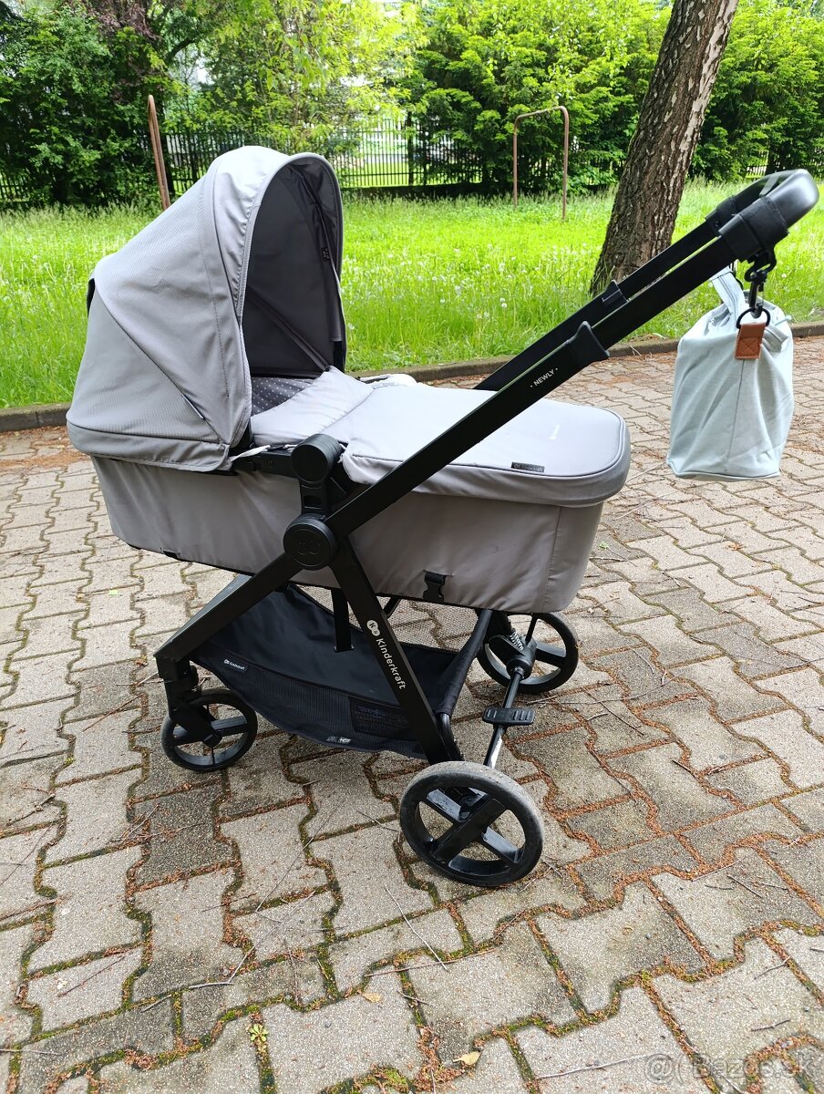 Detský multifunkčný kočík 3v1 NEWLY Kinderkraft plus isofix