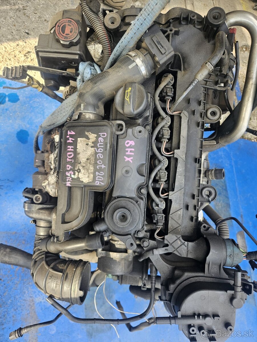 Motor Peugeot 206 1.4 50 kW
