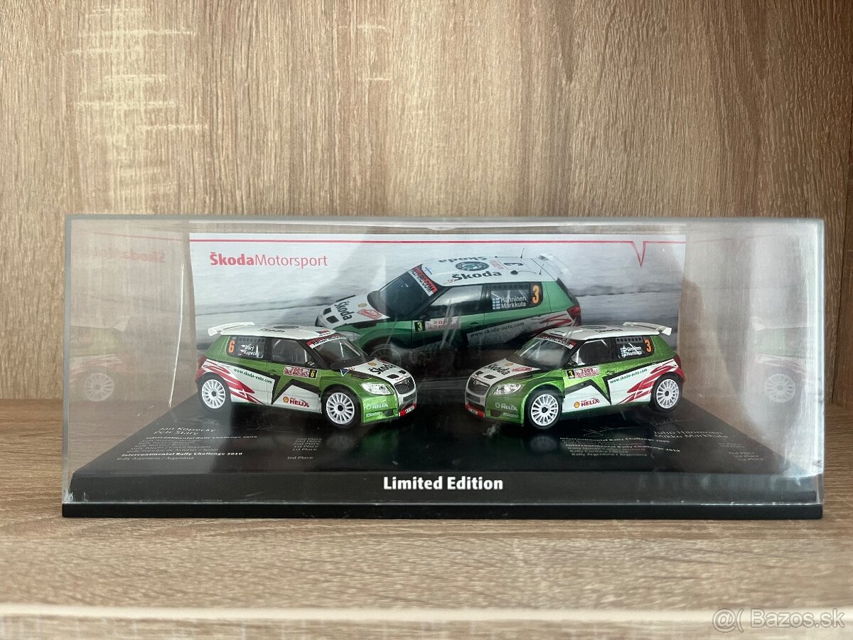 Škoda Motorsport Limited Edition (asi 1:43 veľkosť)