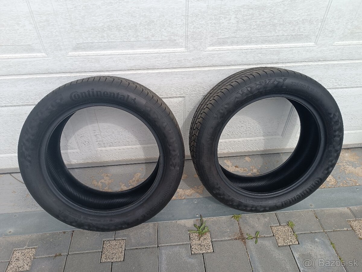 Letné pneumatiky Continental 225/50 R18