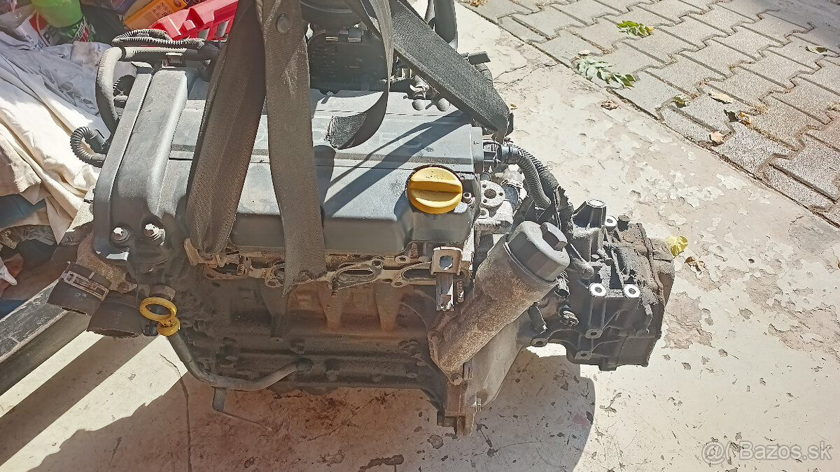 Kompletny motor Opel 1,2 55kw 123tis.km