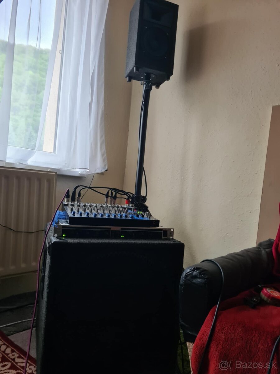 Predám zvukovú aparatúru Repro, mix, procesor