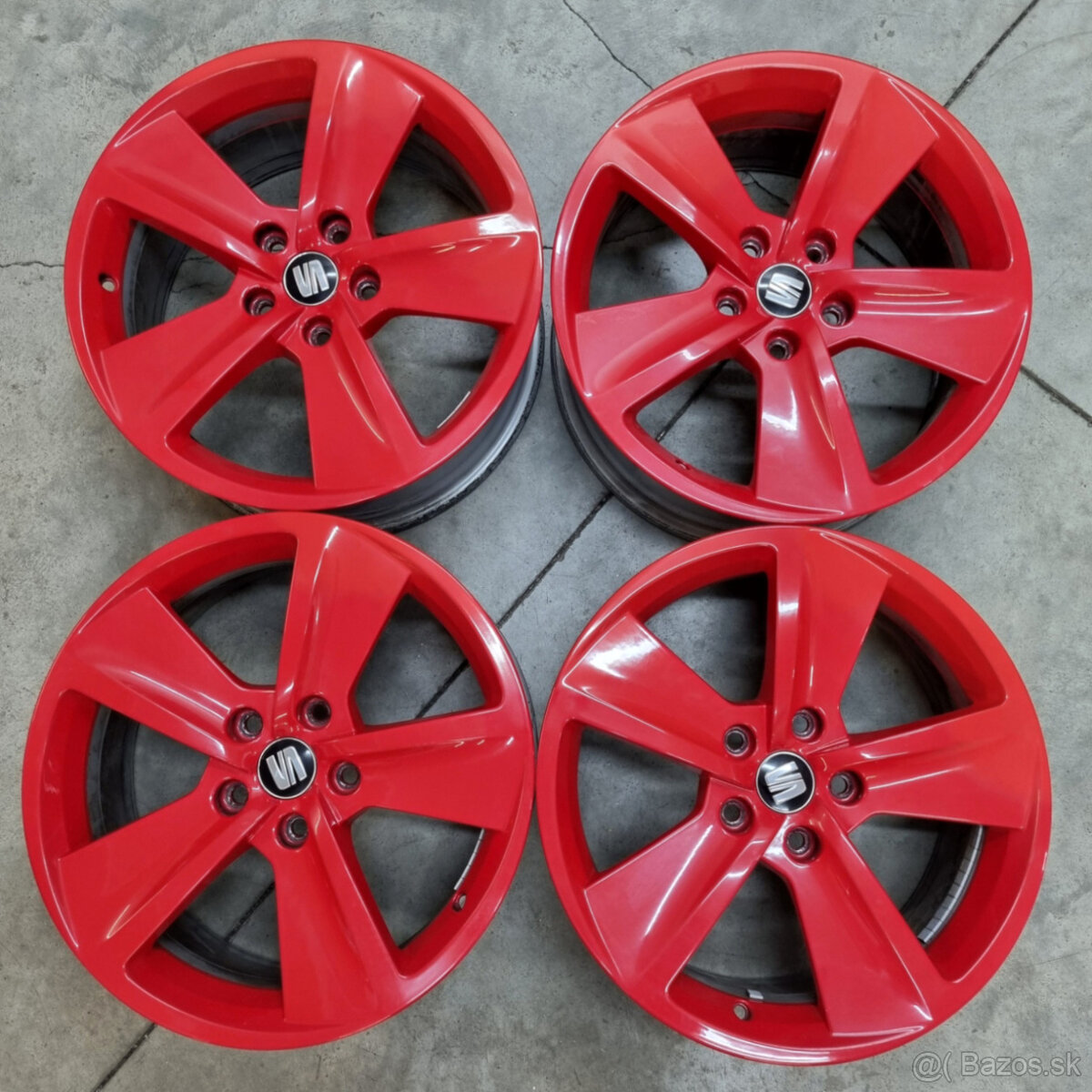 Hliníkové Seat disky 5x112 R17 7,5J ET51