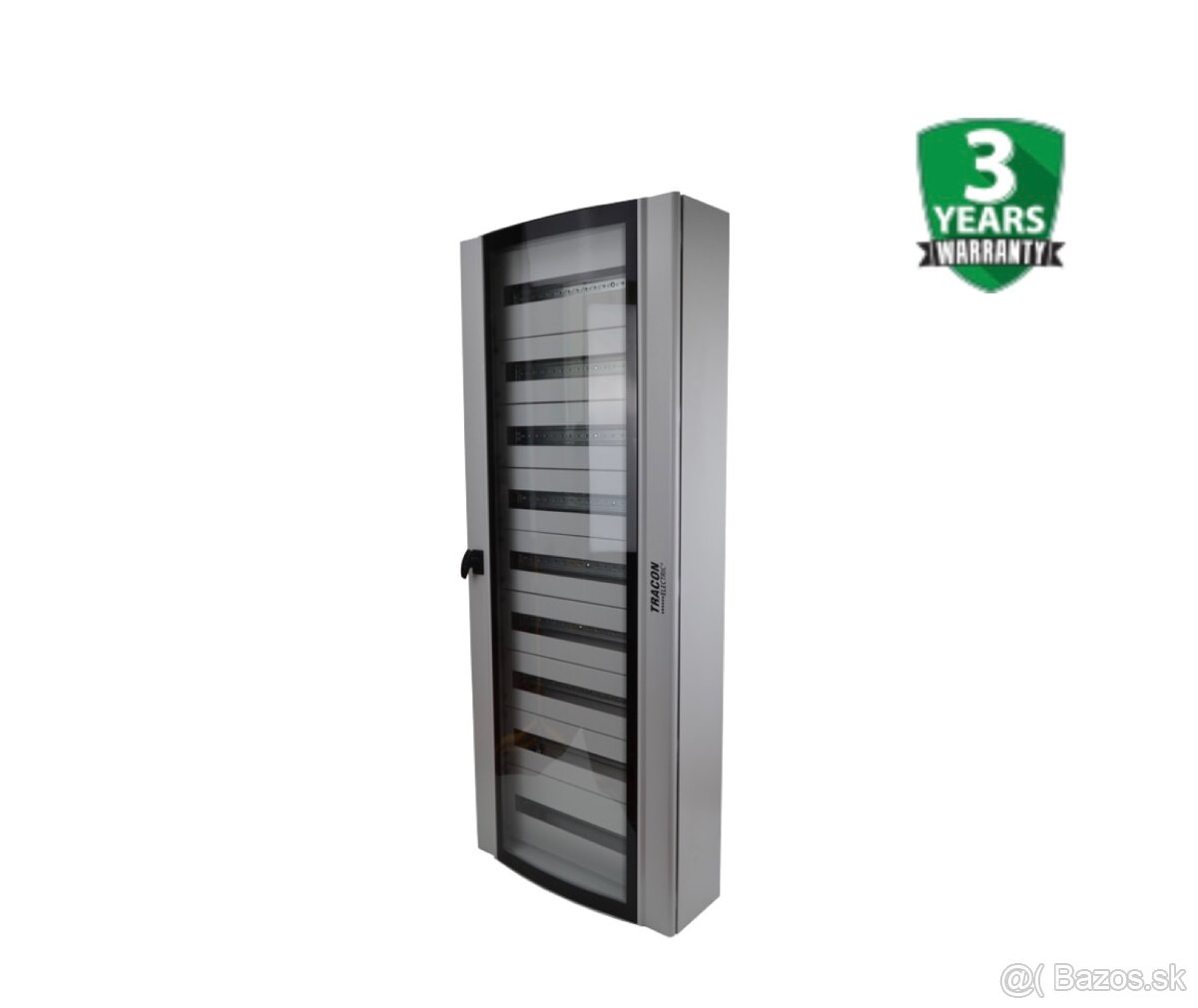 Oceľová rozvodná skriňa s priehľadným sklom