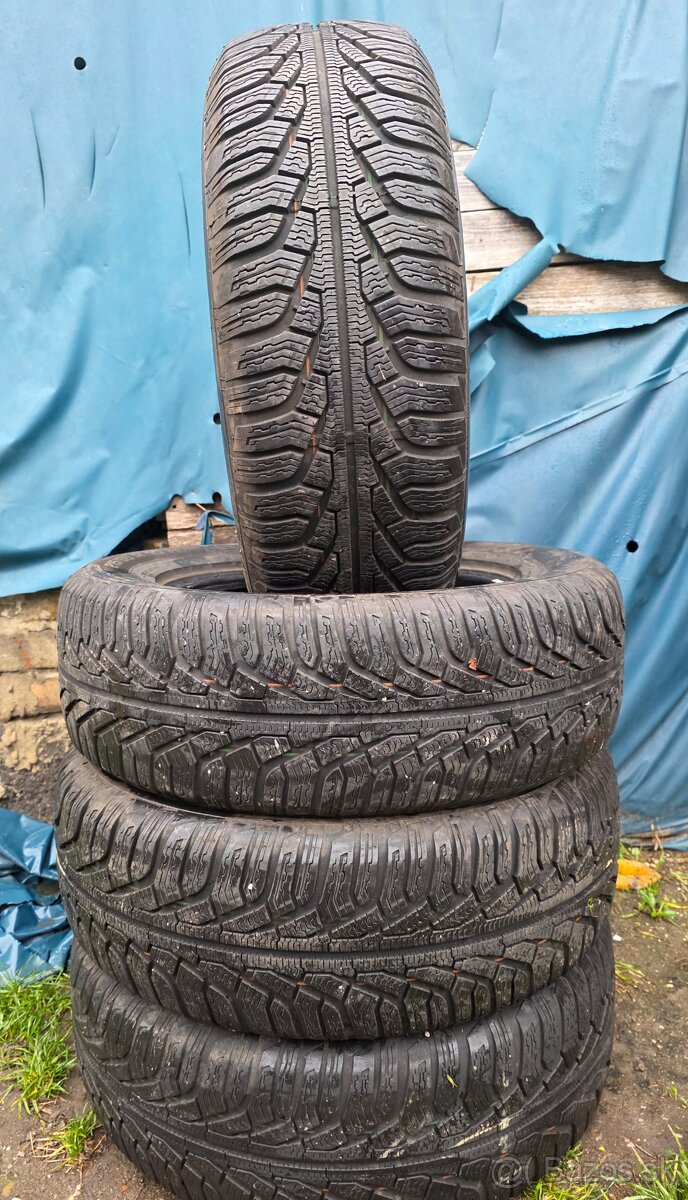 Ponúkame 4 zimné pneumatiky Uniroyal Winter 215/65 R16
