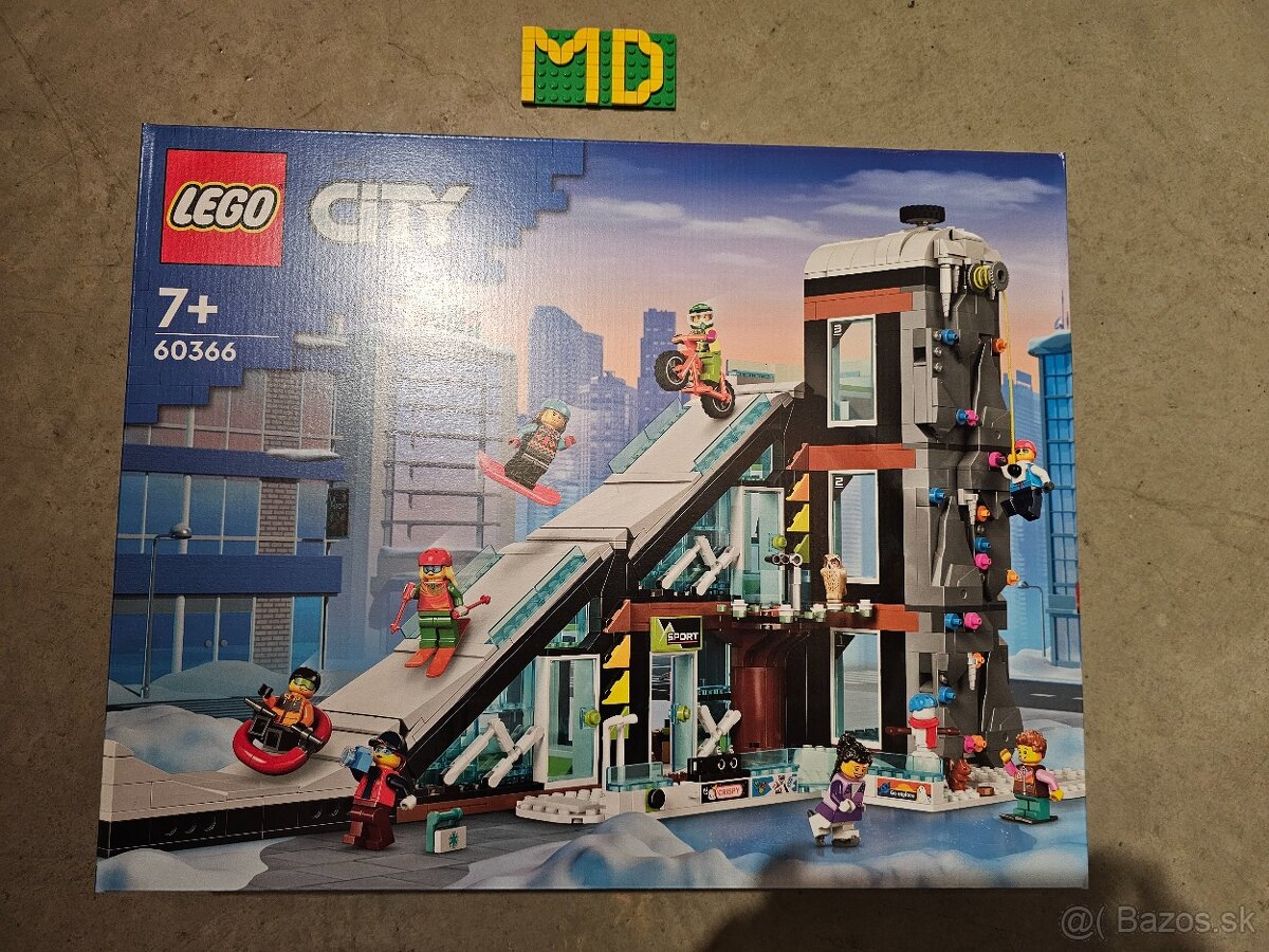 LEGO City 60366 Lyžiarske a lezecké stredisko