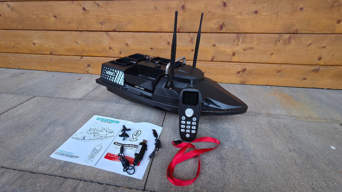 Flytec V803 GPS zavážacia loďka