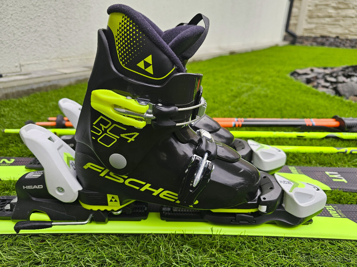 Predam detske lyze Head a lyziarky Fischer