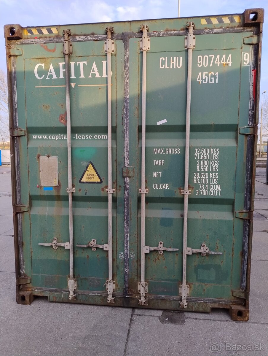 Lodný kontajner_40´HC_Poľsko