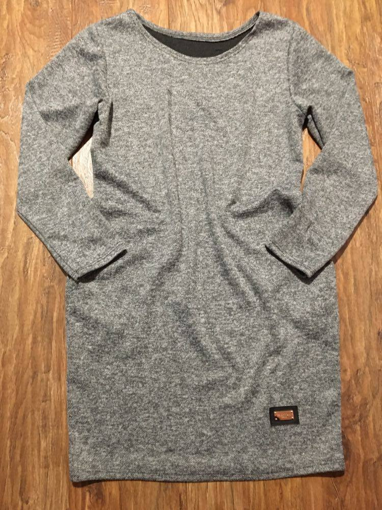 Predám šedé šaty, S/M