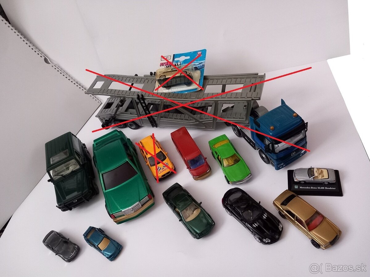 Zbierka modelov Mercedes Benz