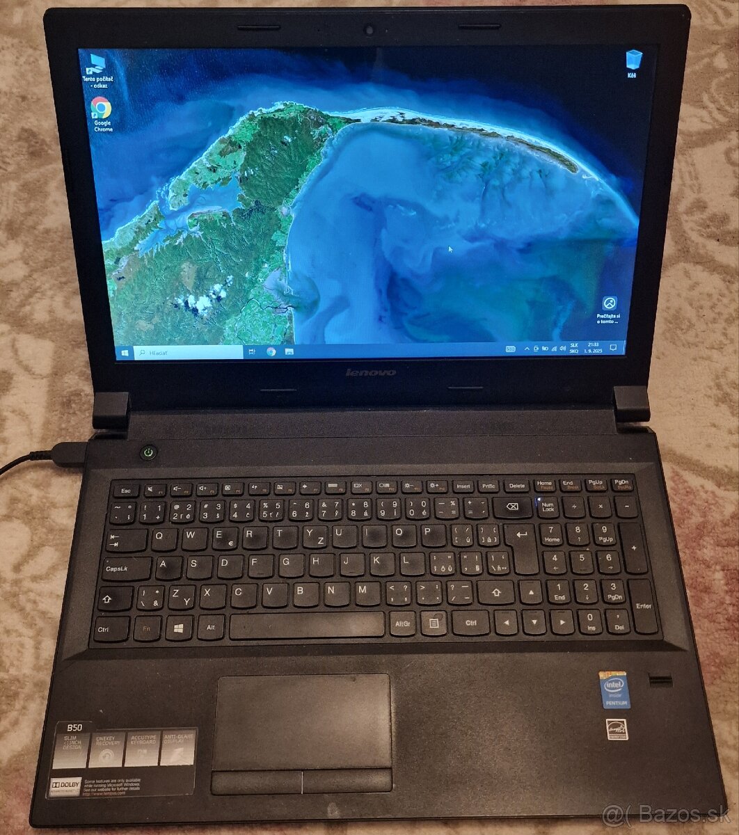 Notebook Lenovo B50-70,WIN10,240GB SSD,8Gb RAM,INTEL 3558U