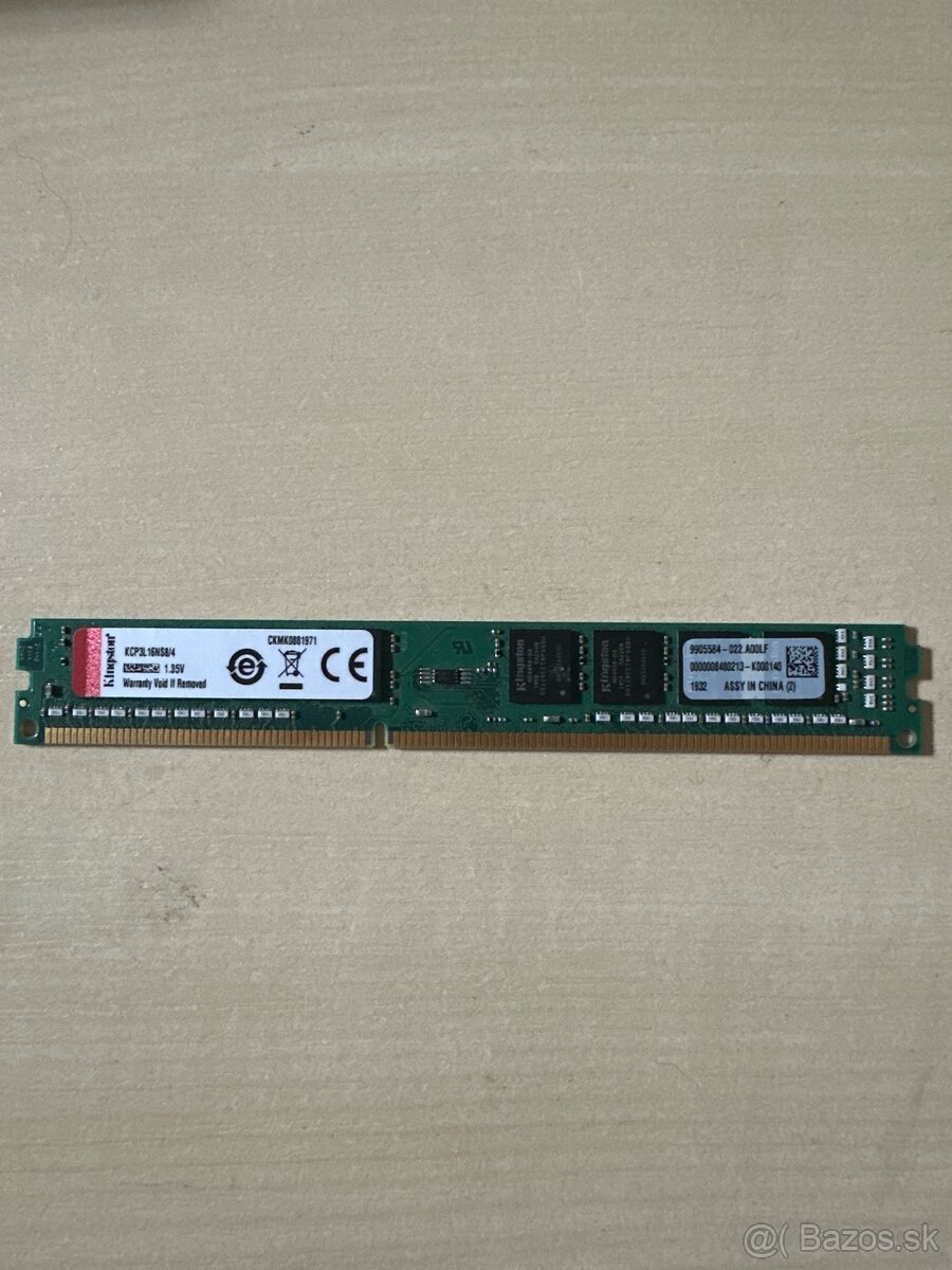 DDR3 4GB Kingston KCP3L16NS8/4