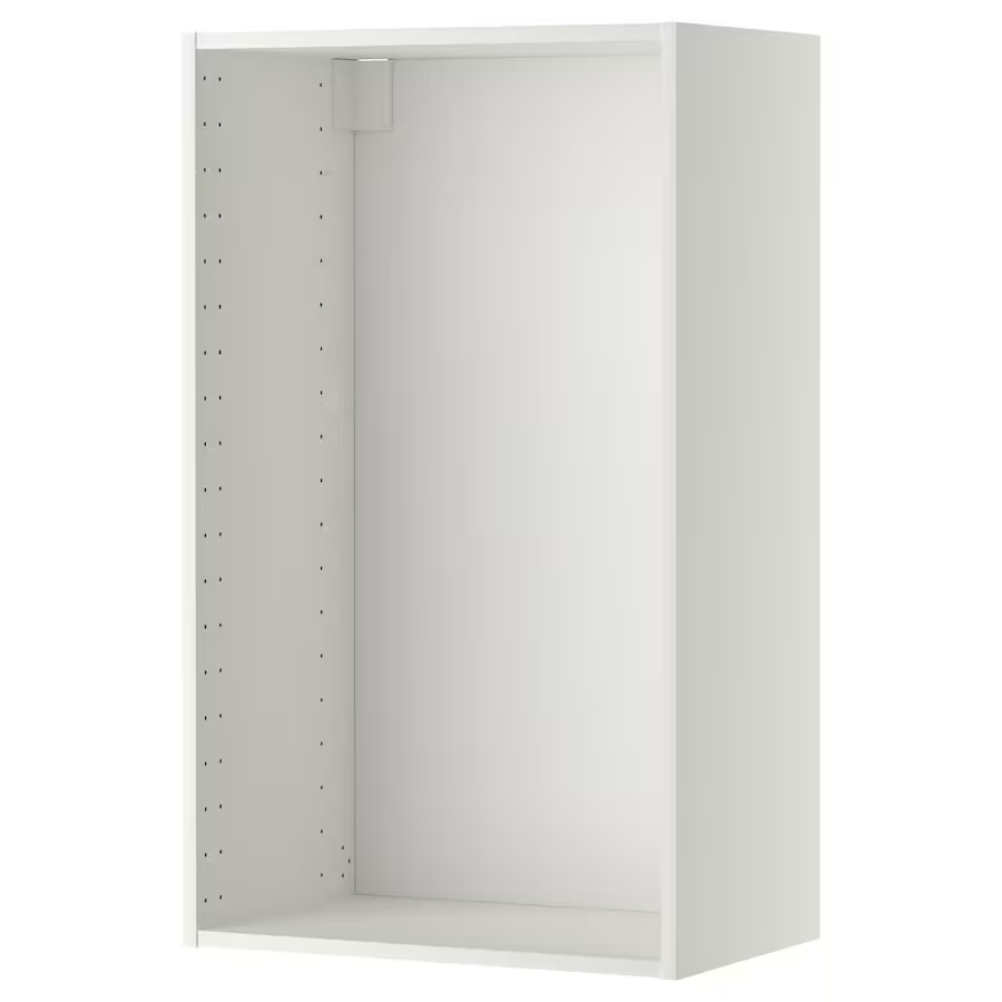 IKEA METOD Nástenná skrinka, biela, 60x37x100 cm