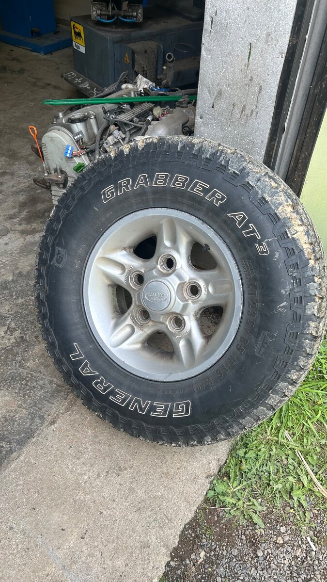 Disky land rover discovery + pneu