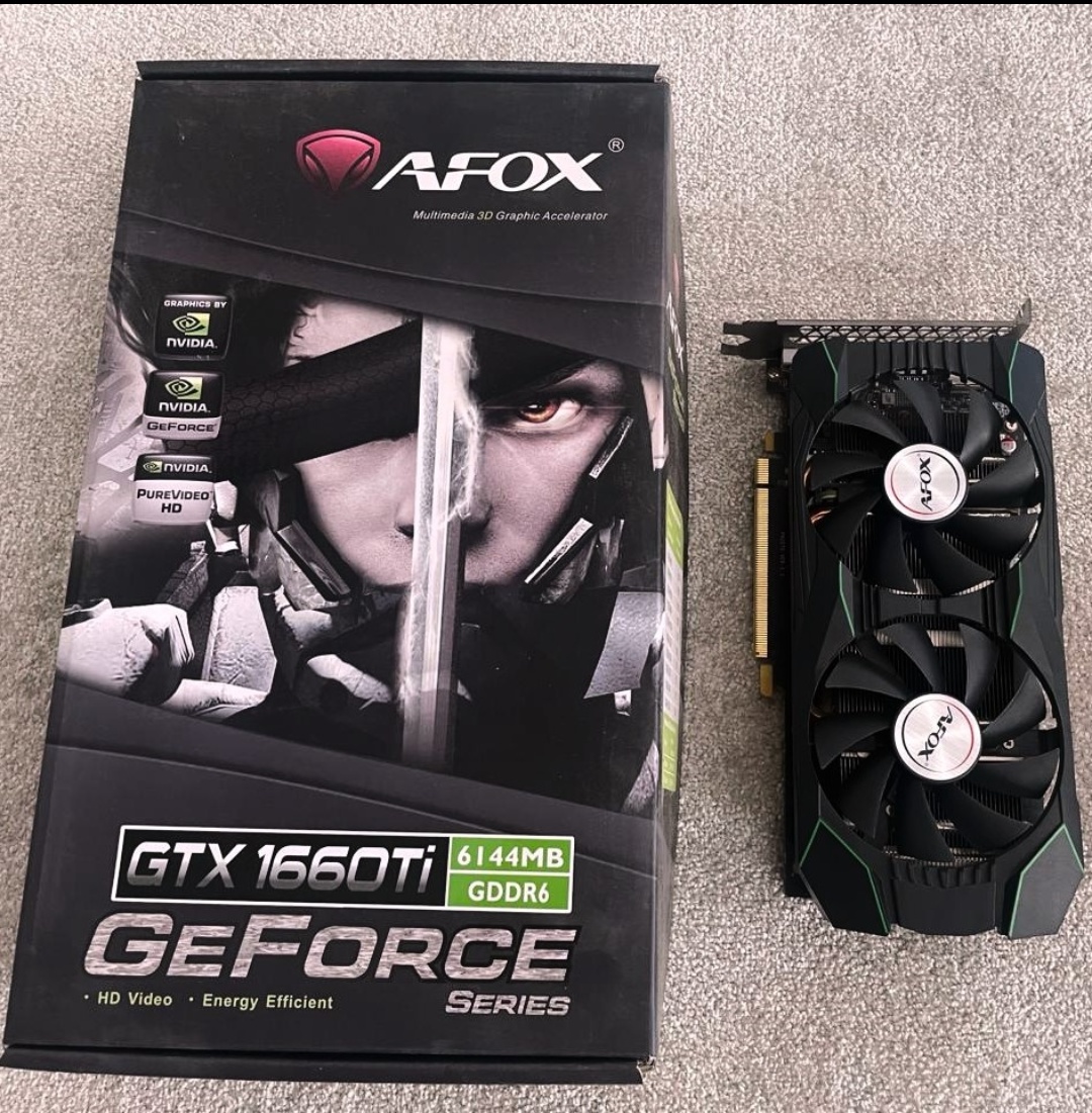 Graficka karta AFOX GeForce GTX 1660 Ti