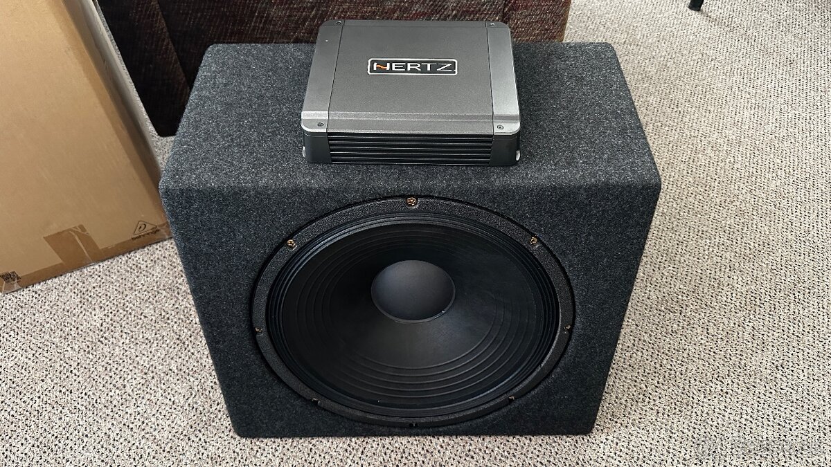 15” PA subwoofer do autá