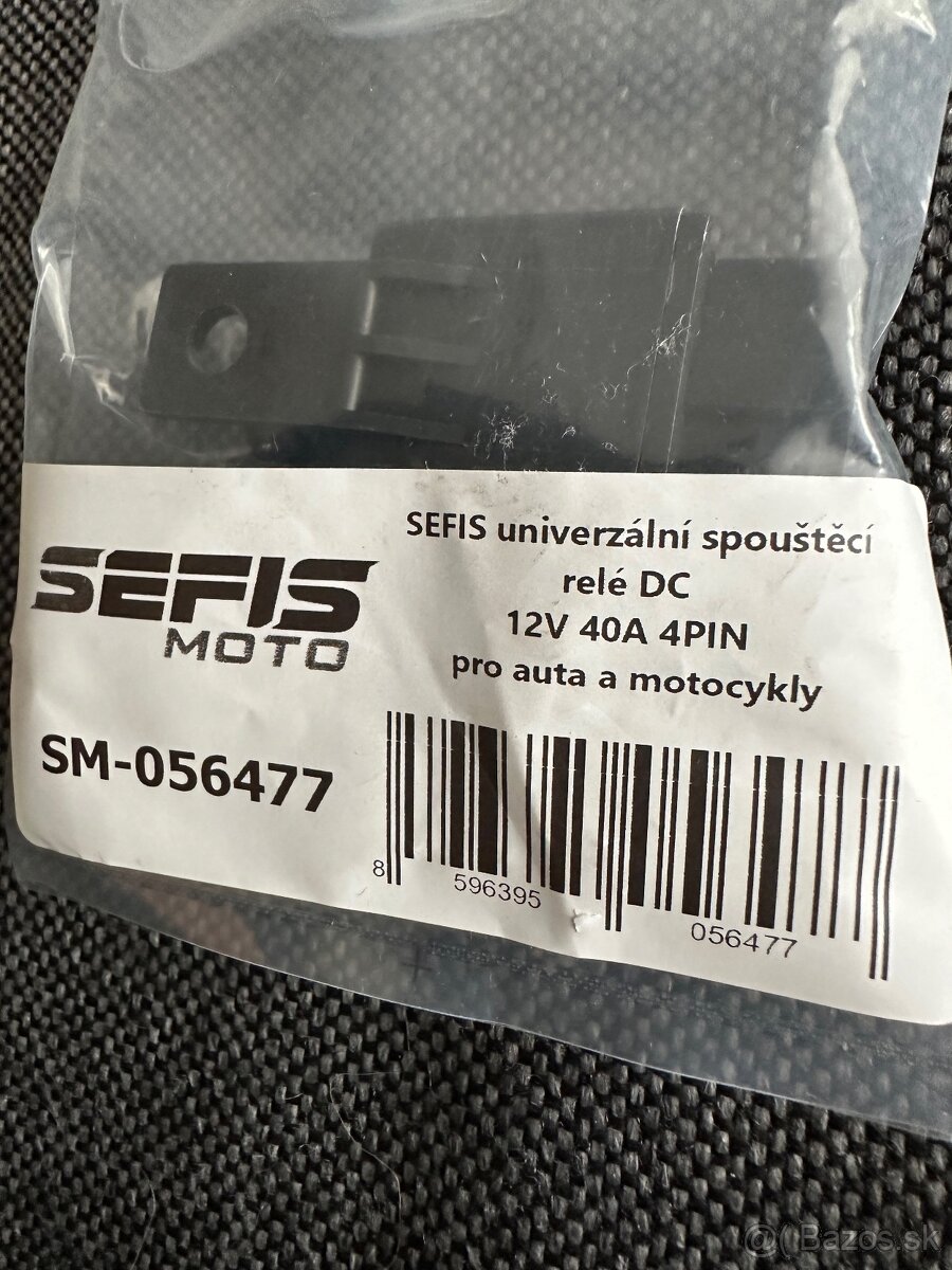 Predám nove spínacie relé 12V 40A 4Pin