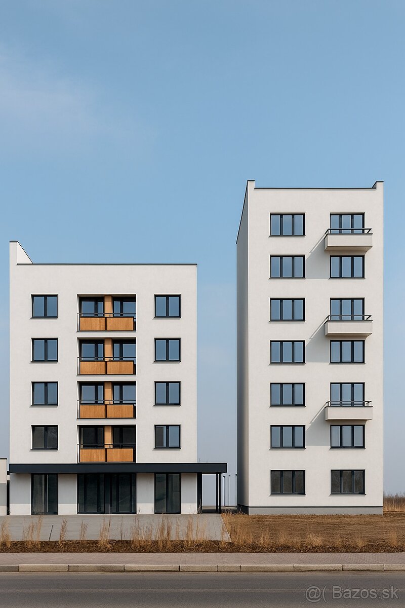 ŠTARTUJEME VÝSTAVBU Predpredaj 2-izbových bytov PRIEVIDZA