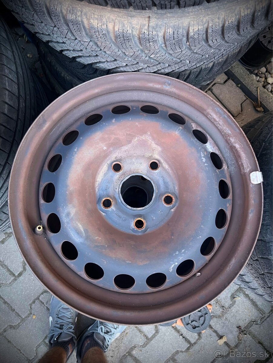 Plechové disky 5x112 r15
