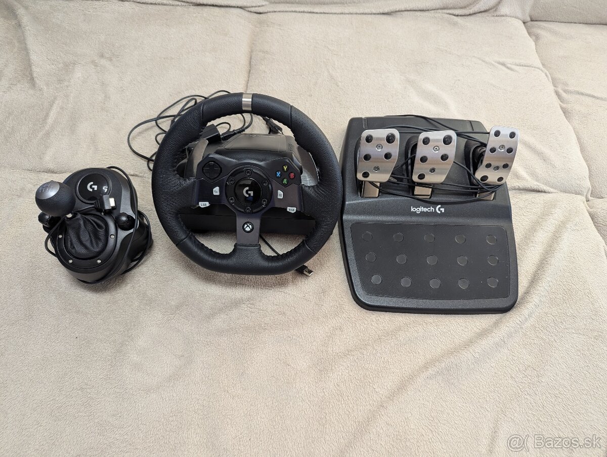 Logitech g920 + shifter
