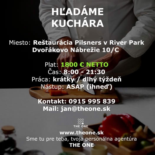 kuchár, pomocný kuchár