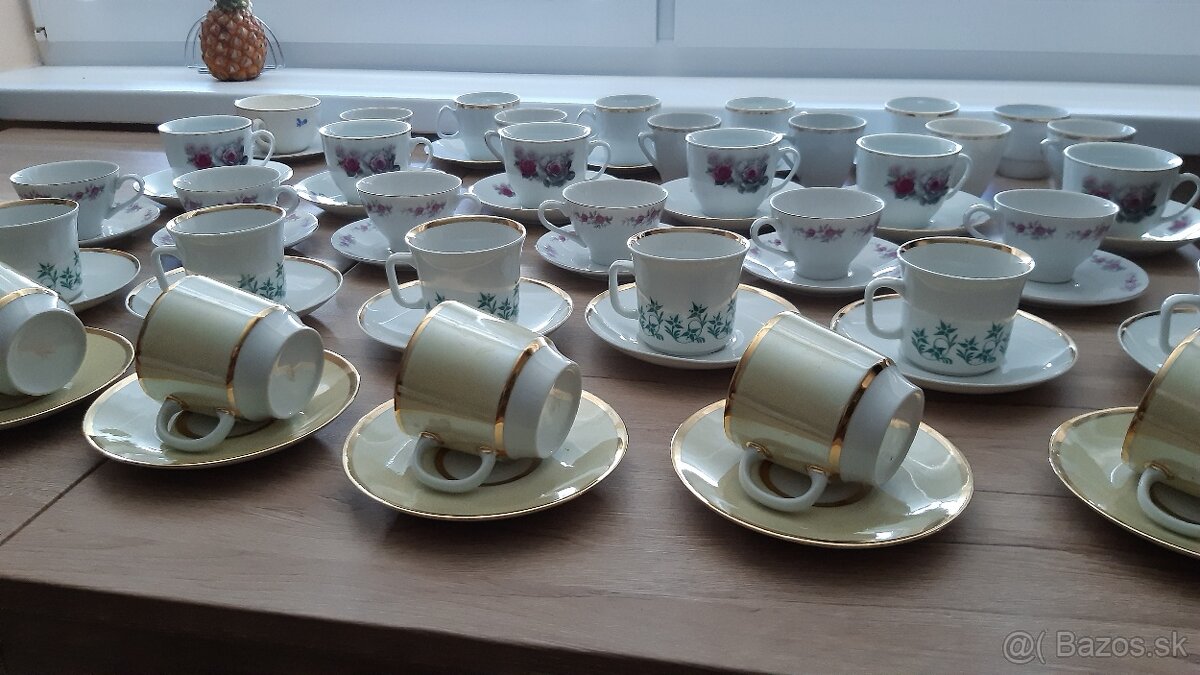 Retro kávová súprava – elegantný zberateľský kúsok