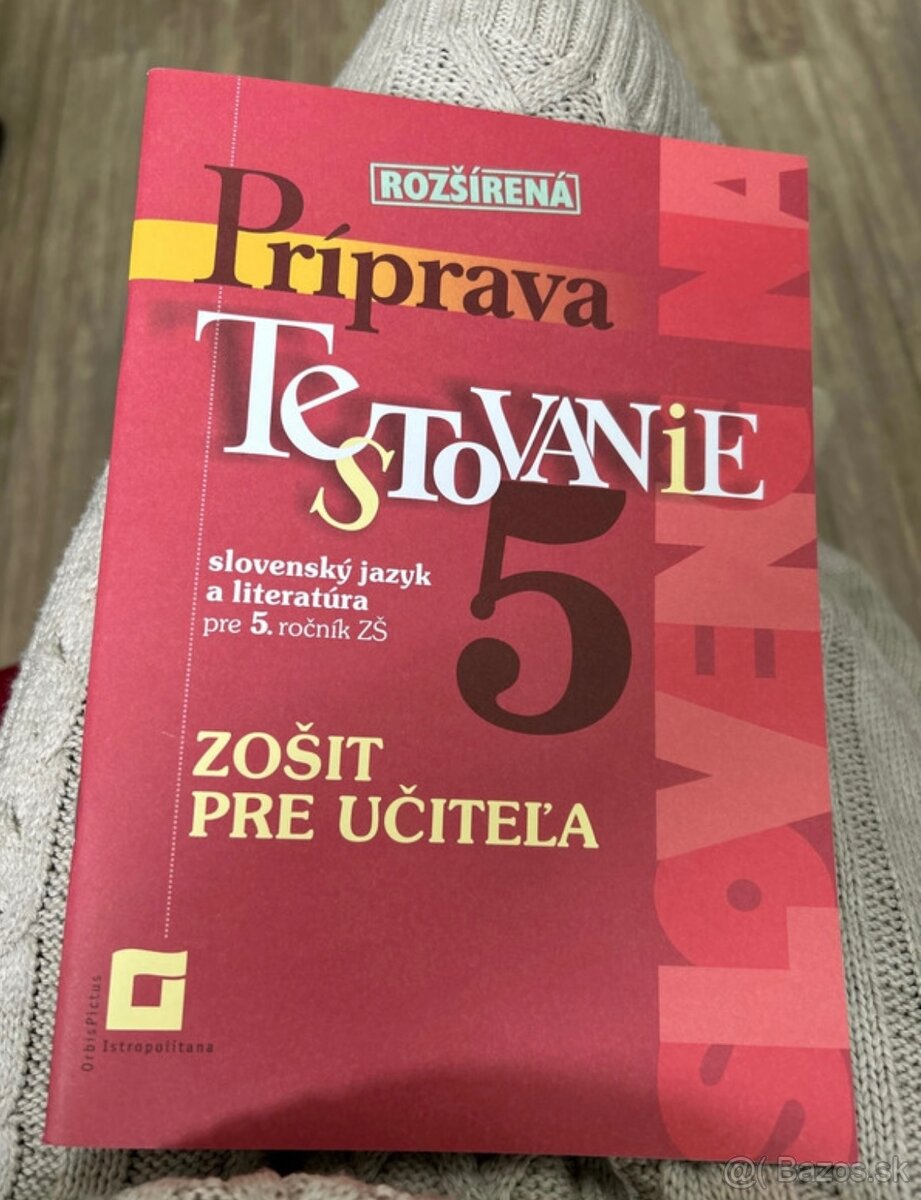 Príprava na testovanie 5.ročník-zošit pre učiteľa