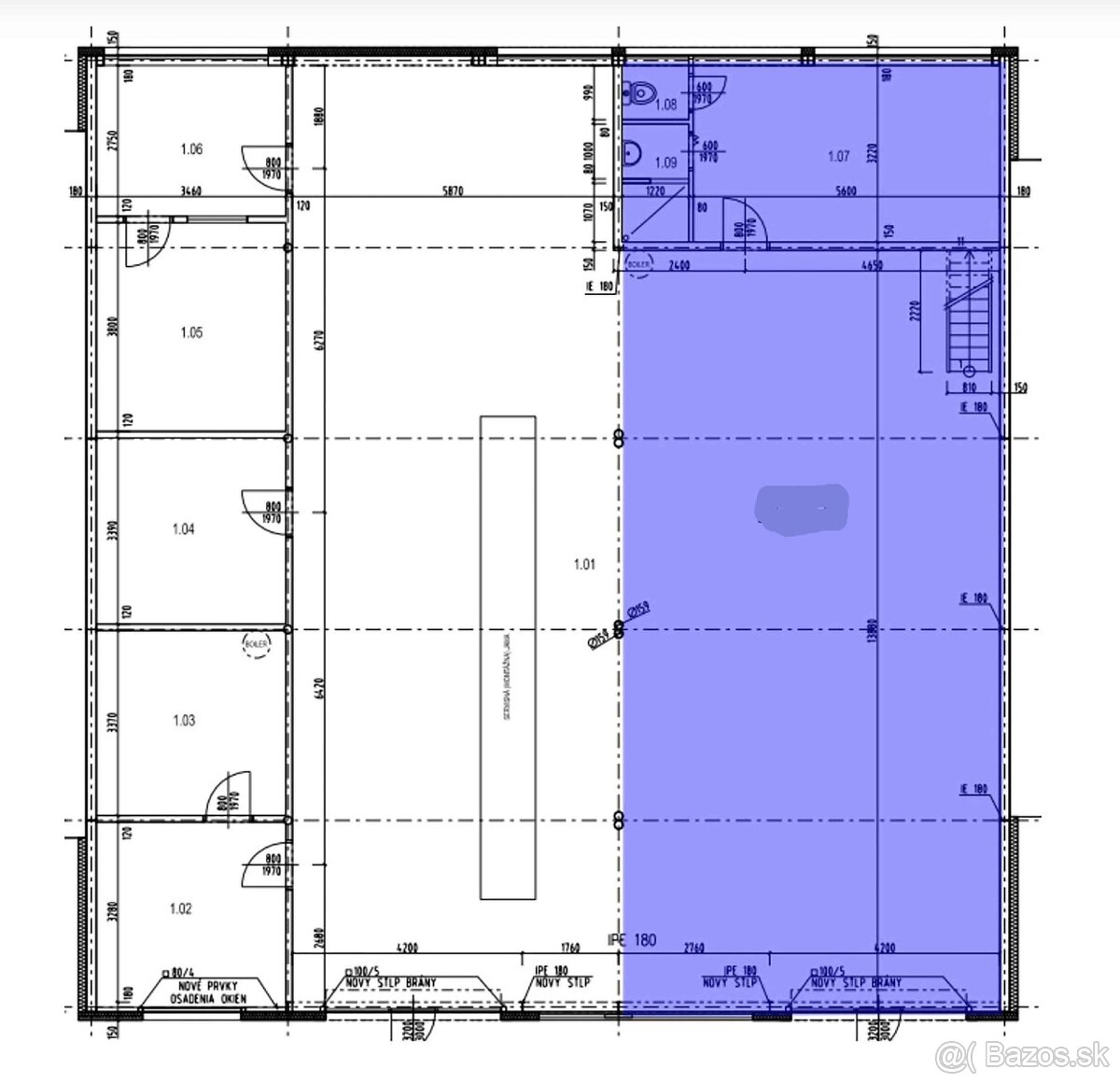 Južná trieda 144 m2 - sklad/výroba