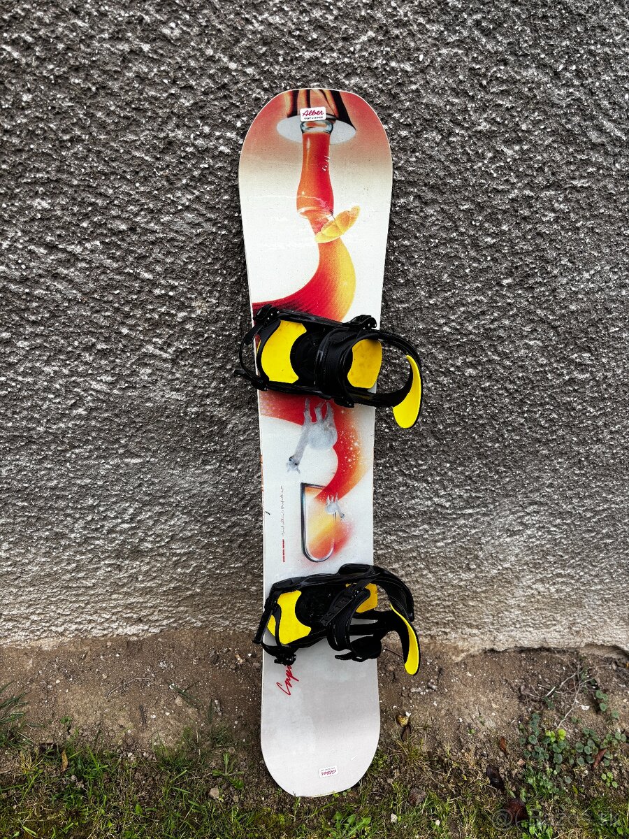 Snowboard Capita + viazanie Salomon