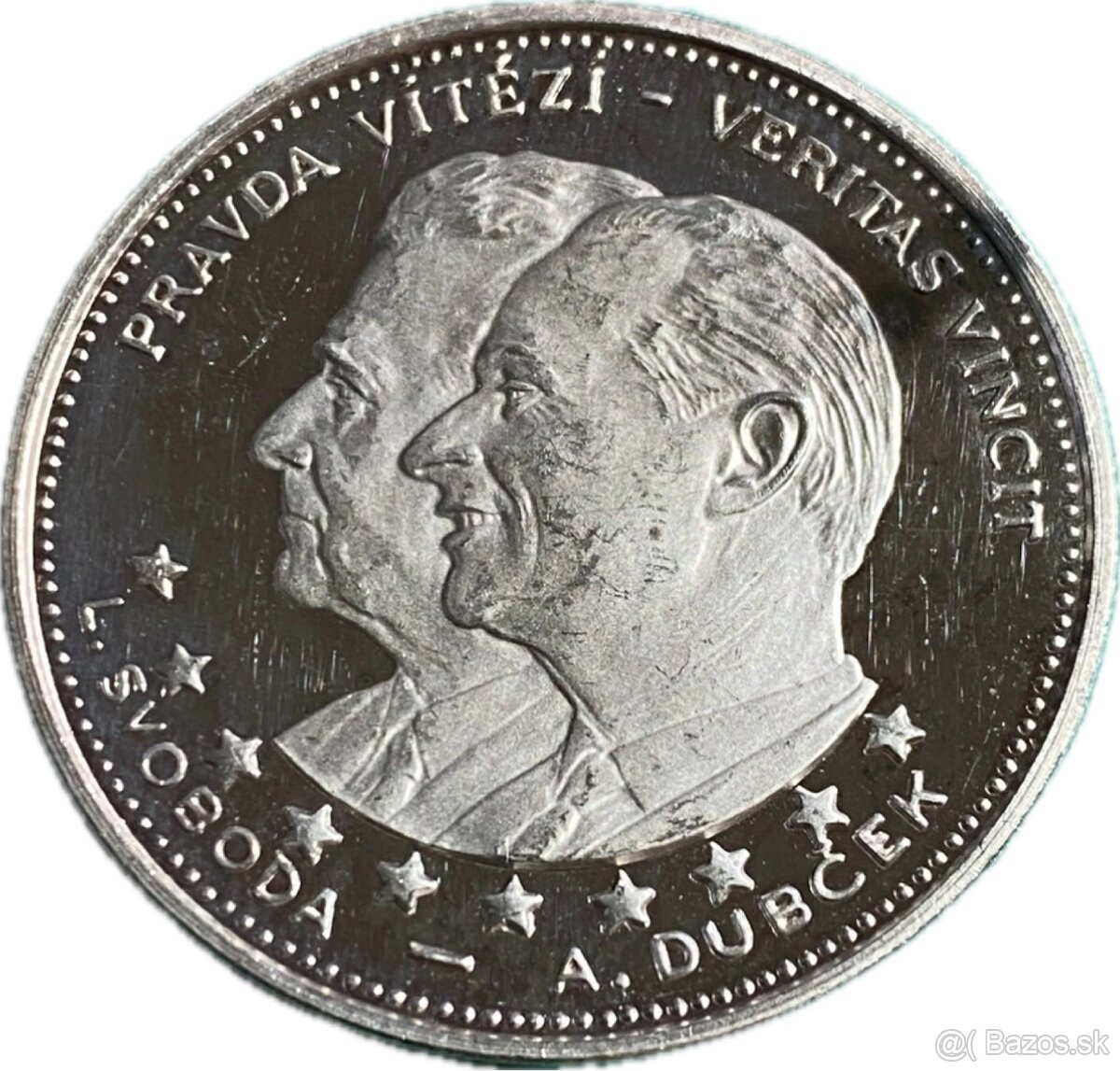 Predám medialu Pražská jar 1968 - Dubček/Svoboda