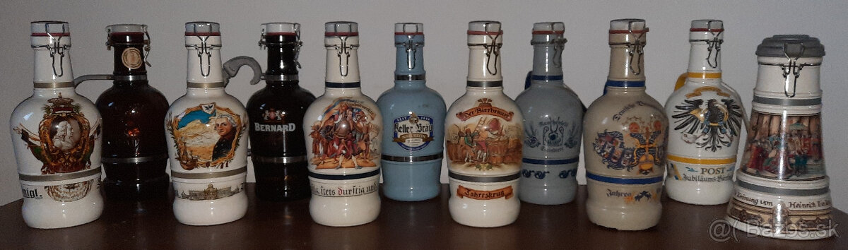 11x - Výročné pivové flaše