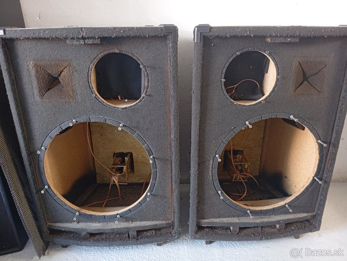 Trojpásmové reprobedne - skelety