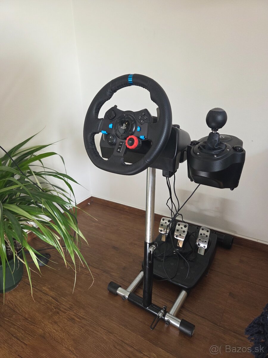 Logitech G29 + shifter + stojan