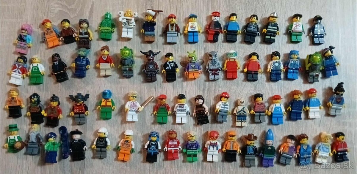 Predám rôzne Lego minifigúrky