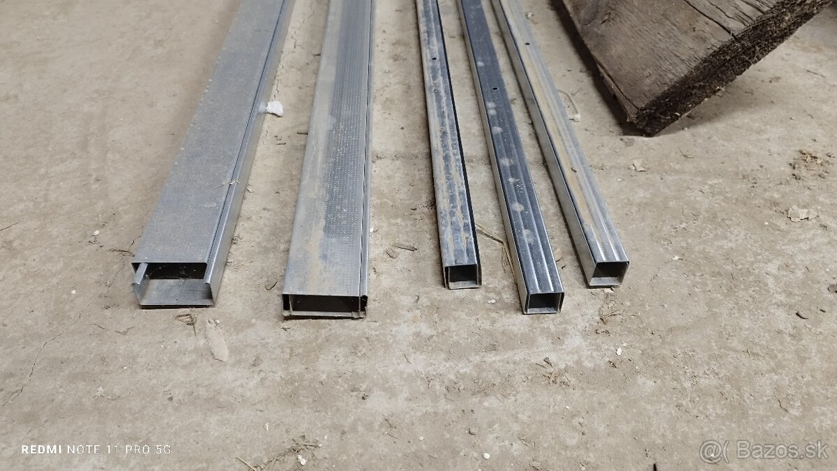 CD profily, UW profily sadrokarton