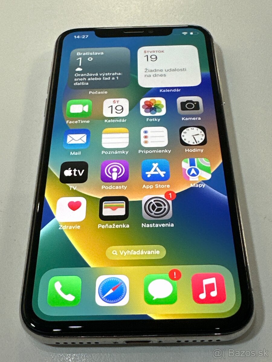 Apple iPhone X 64GB Silver