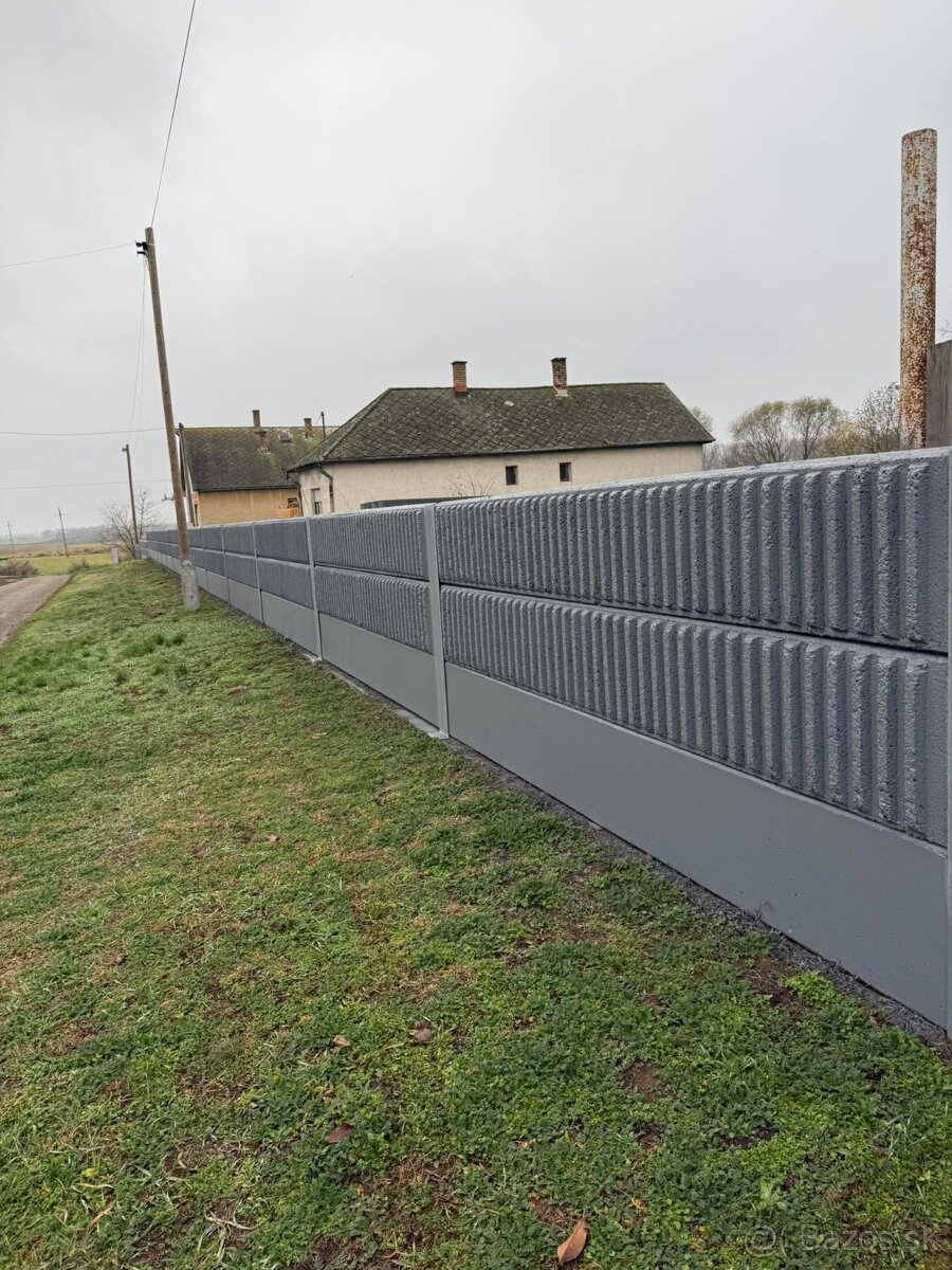 Predám dekoratív protihlukový plotový panel