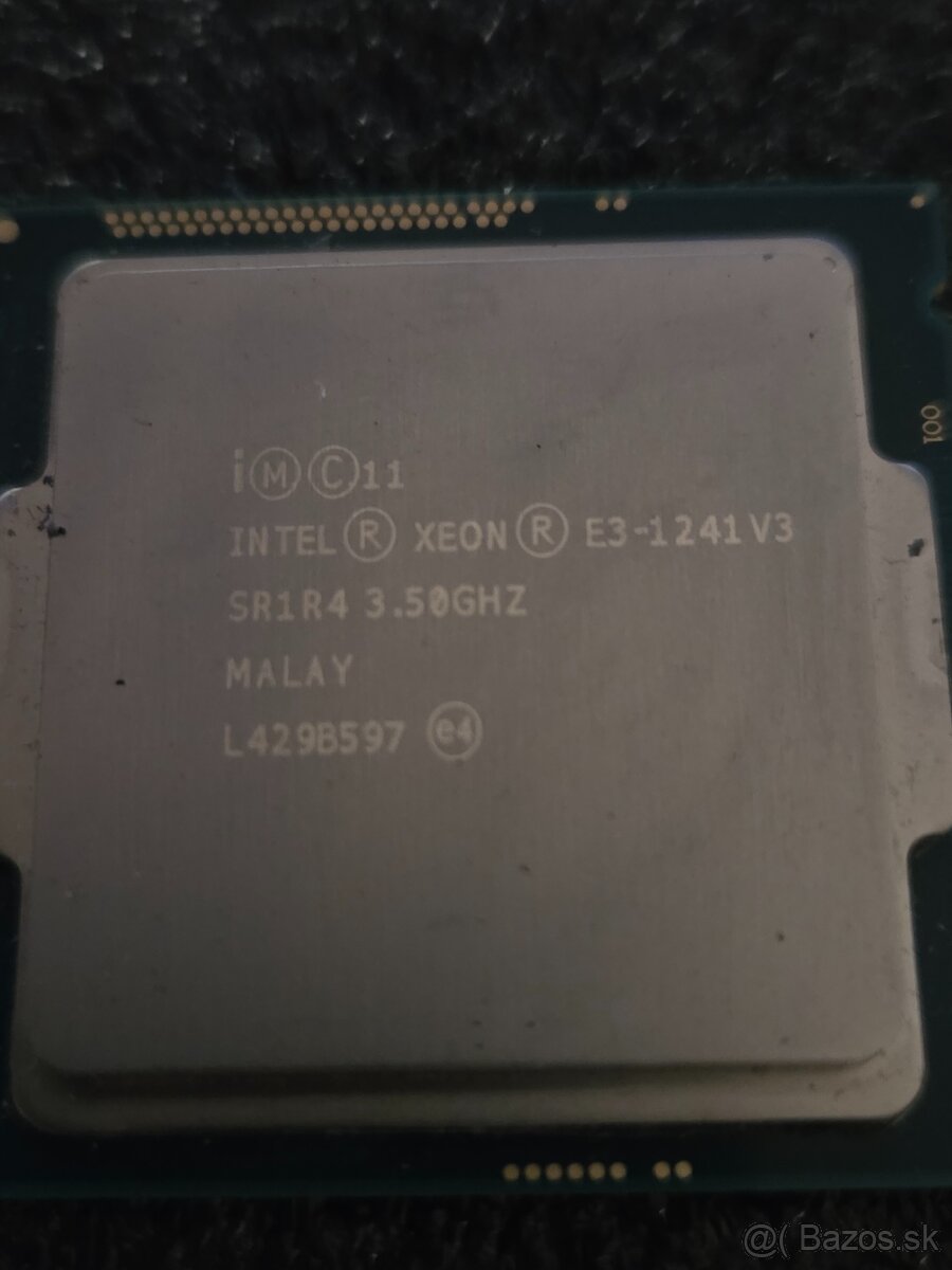 Intel xeon E3-1241 v3