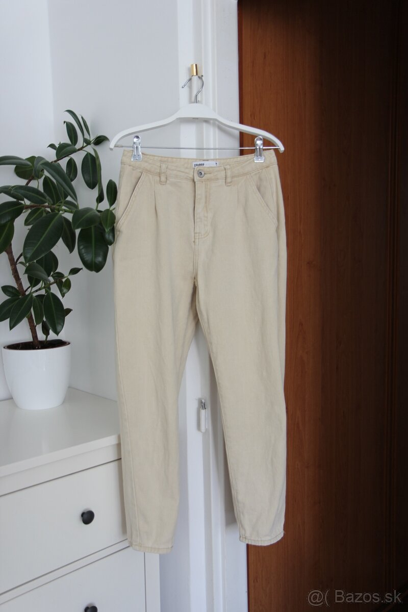 CROSS ľahké pohodlné nohavice - veľkosť S/36