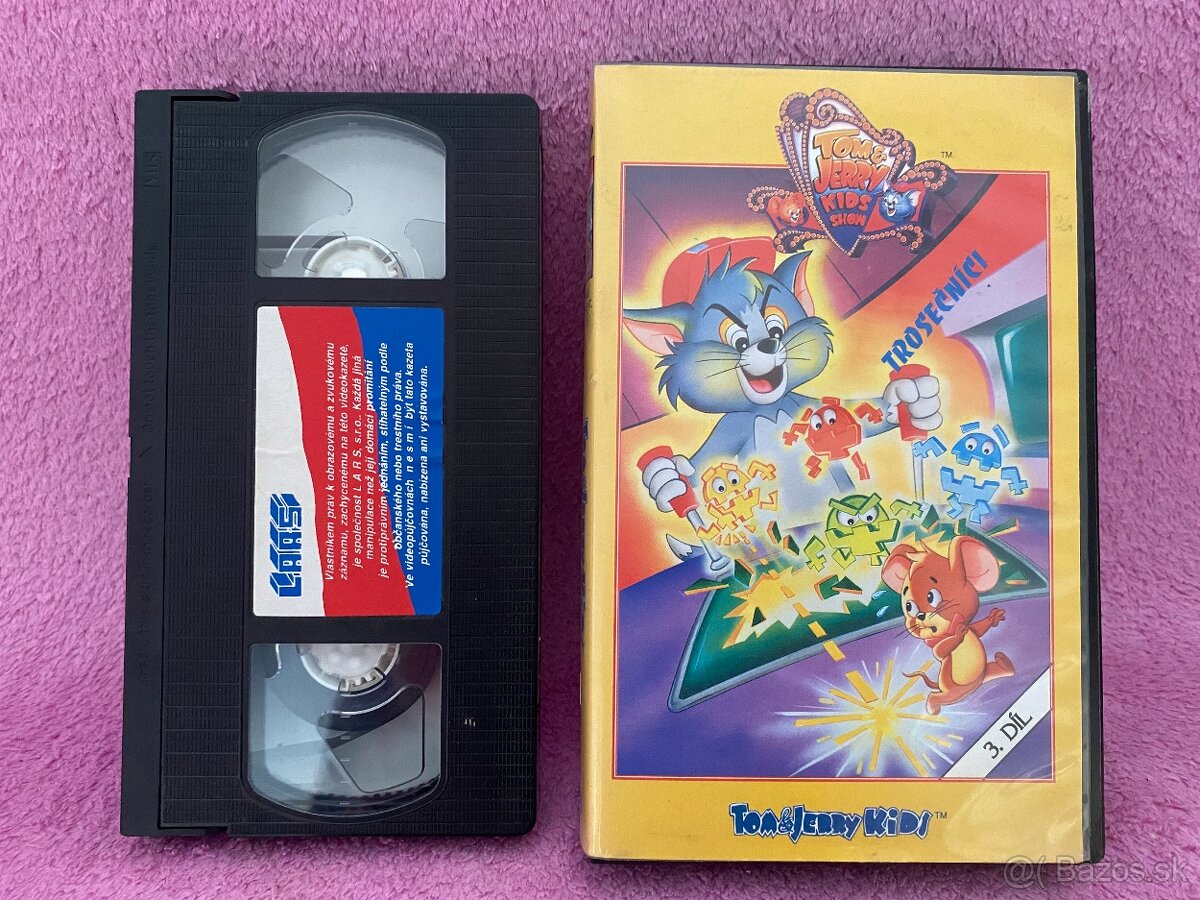 VIDEOKAZETA VHS TOM a JERRY KIDS