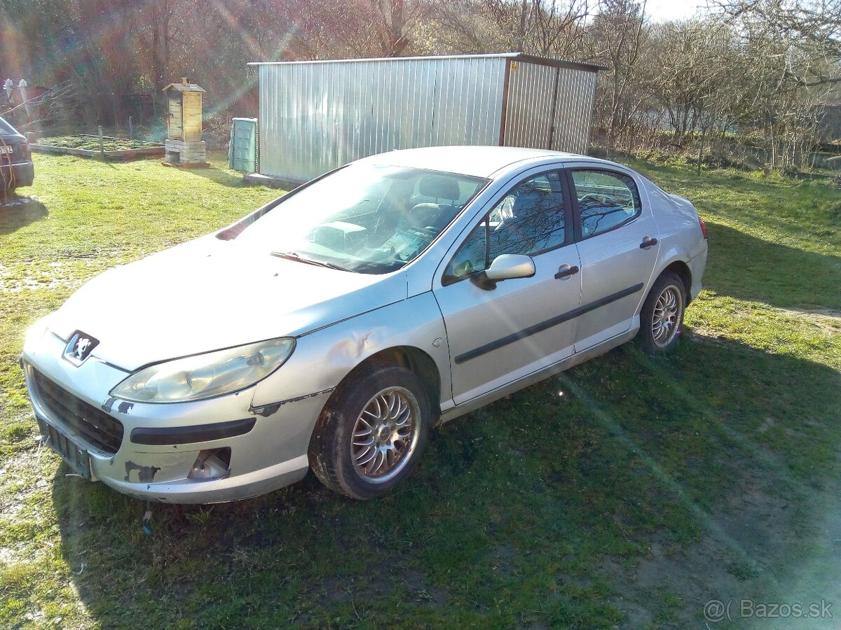 Peugeot 407 predna kapota dvere sedačky ELEKTRONY R16