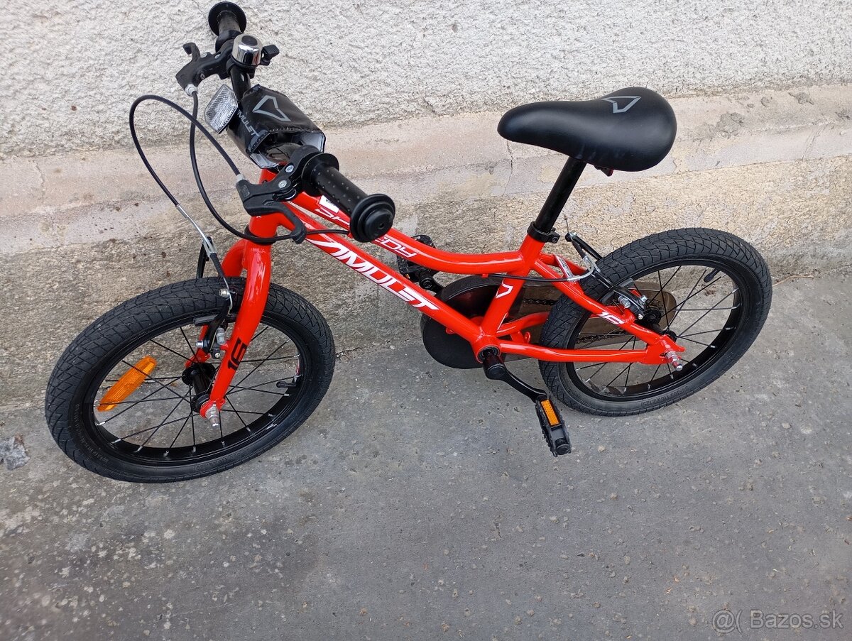 Detský bicykel amulet speedy 16