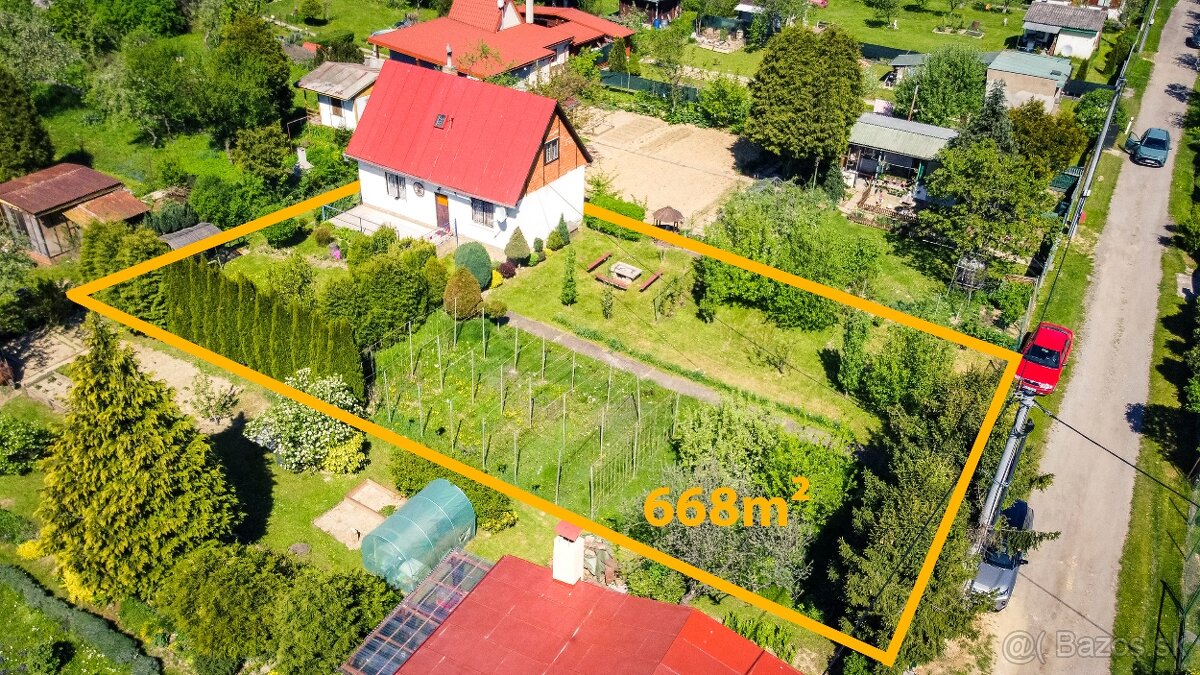 MUROVANÁ ZÁHRADNÁ CHATA S TERASOU, KOŠICE-ŤAHANOVCE