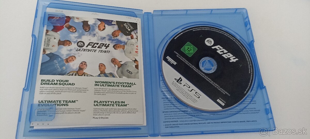 Predám hru na PS5 FC24 FIFA 2024