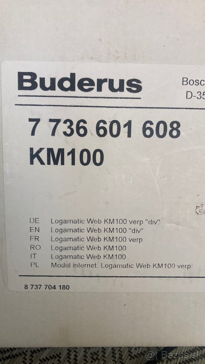KM 100 Buderus