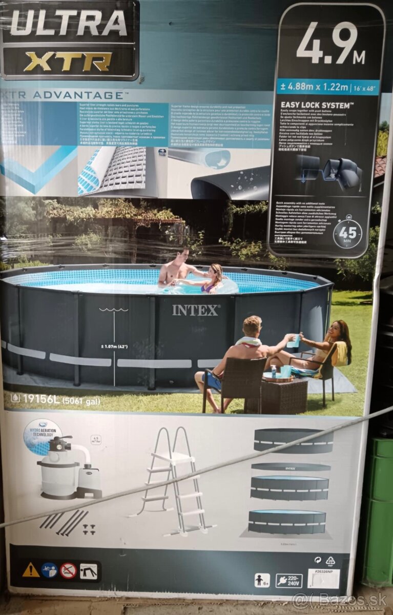 Intex bazen novy/nerozbaleny