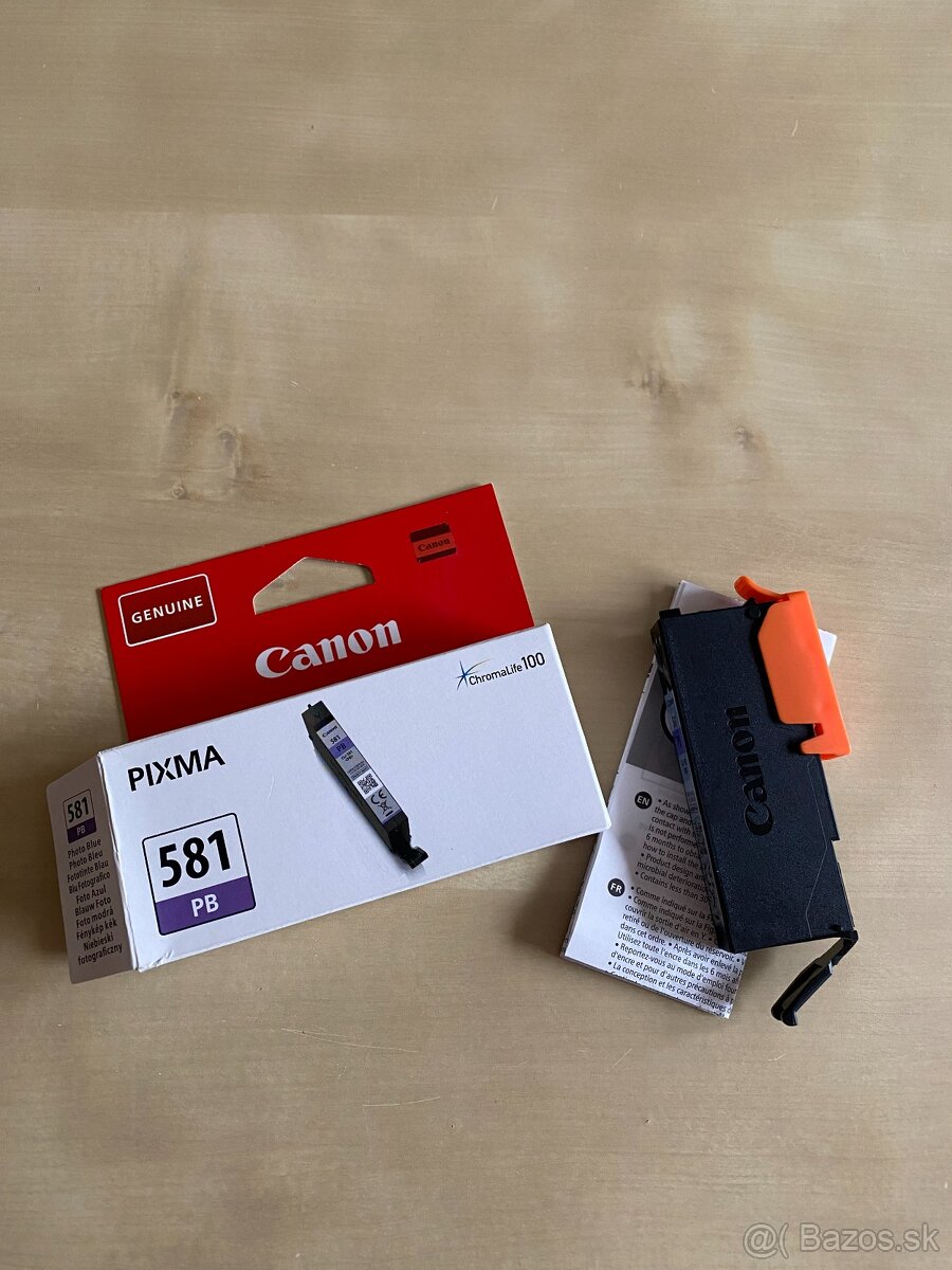 Toner Canon CLI-581-PB photo modrá