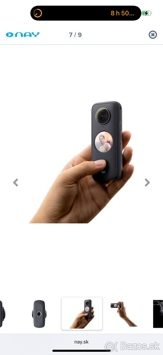 Predam insta360 kameru